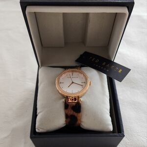 Ted Baker Gold and Brown Women's Watch